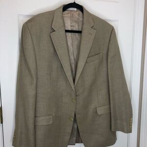 Chaps cream mens 2 button blazer size 44R